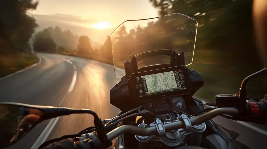 BMW Navigator Update 2025 auf Motorrad montiert BMW Navigator Update 2025 auf Motorrad montiert